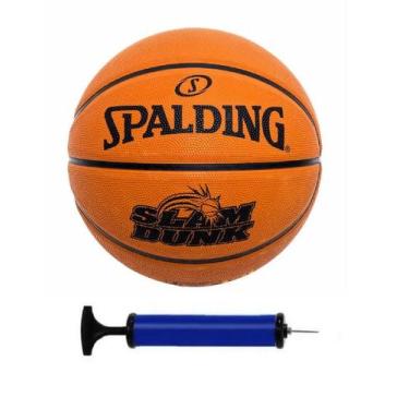 Imagem de Bola Basquete Spalding Slam Dunk + Bomba de Ar