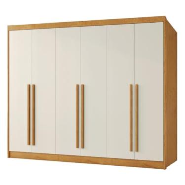 Imagem de Guarda Roupas Casal 6 Portas 4 Gavetas 100% MDF Chipre