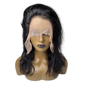 Imagem de PERUCA LACE DE CABELO HUMANO LISA LEVES ONDAS