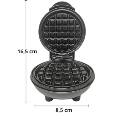 Imagem de Máquina De Waffle Panqueca Mini Café Da Manhã Casa Cozinha Elétrica Portátil Antiaderente