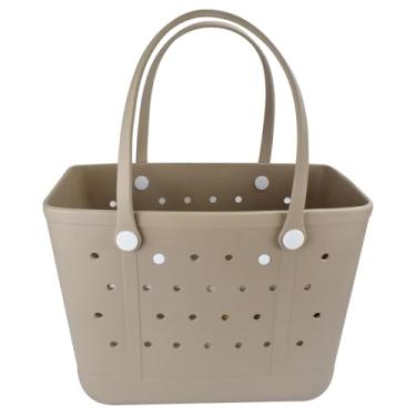 Imagem de Dvopfa Bolsa de praia, bolsa de borracha, bolsa lavável para barco, piscina, esportes, academia