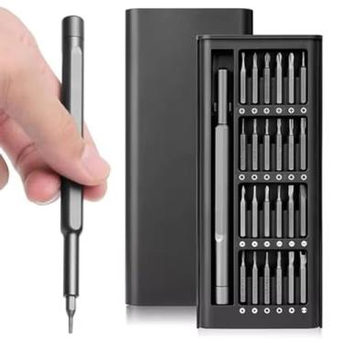 Imagem de Conjunto de chaves de fenda de precisão 24 em 1 – Kit de ferramentas de reparo magnético para eletrônicos, telefones e laptops