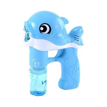 Imagem de Brinquedo De Verão Para Crianças, Pistola De Bolhas Automática Portáti