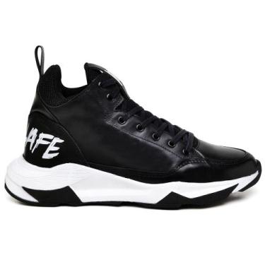 Imagem de Tênis Basketball Couro Napa Ranclafe Cano Alto, Vermelho, 39