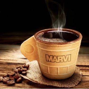 Imagem de Café Cup Avulso 6 Xicaras 50ml Casquinha de Baunilha c/ Chocolate - Ma