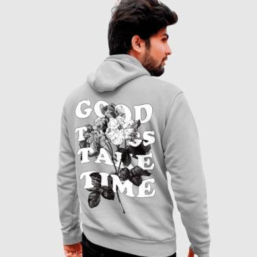 Imagem de Blusa Moletom Genuine Grit Masculina Estampada Algodão 30.1 Good Thing