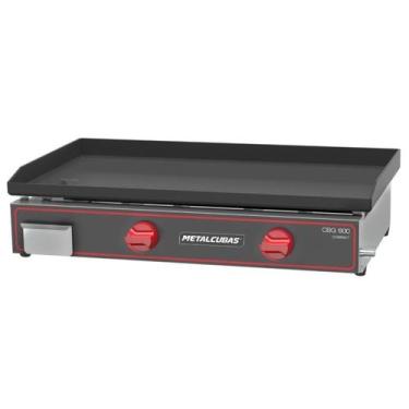 Imagem de Chapa Churrasqueira 60x45 a Gás Compact CBG 600 C Metalcubas