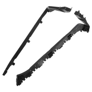 Imagem de TUCKBOLD Suporte de para-choque para Honda Civic durável No.71593TR0A02/71598TR0A02 | Suporte de retenção de para-choque traseiro esquerdo e direito preto, 1 par
