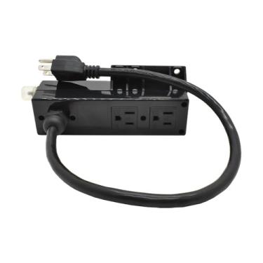 Imagem de Big Horn Conector de alimentação 18809 para mesa de trabalho (roteador ou outro) com GFCI integrado, 125V, 15A com cabo de 14 metros de comprimento substitui (SE5020)
