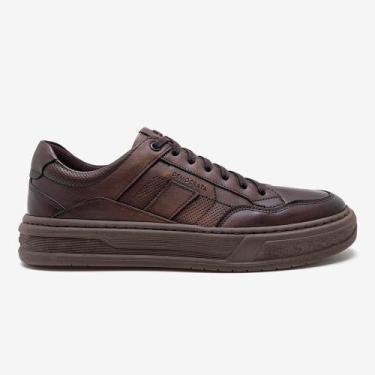 Imagem de Tênis Denim Wide Marrom - Democrata, 38