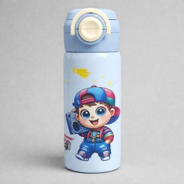 Imagem de Garrafa Térmica Inox Versy Kids 480ml Menina ou Menino -, Iv