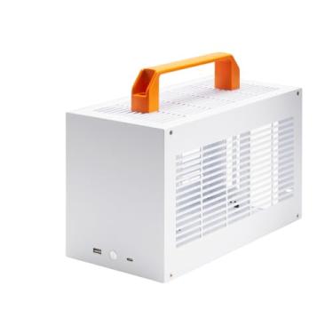Imagem de SGPC K49/Estojo portátil Mini-ITX para jogos para PC/8L com fator de forma pequeno/Cooler de CPU até 69 mm/300 mm GPU e SFX PSU Suporte/USB 3.0 e E/S frontal tipo C (8,3L sem rier)