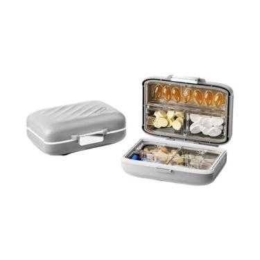 Imagem de Organizador De Pílulas Compacto E Portátil, Bloqueador De Luz, Armazen