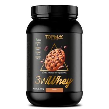 Imagem de Whey protein gold 3w topway 900g concentrado isolado e hidrolisado men