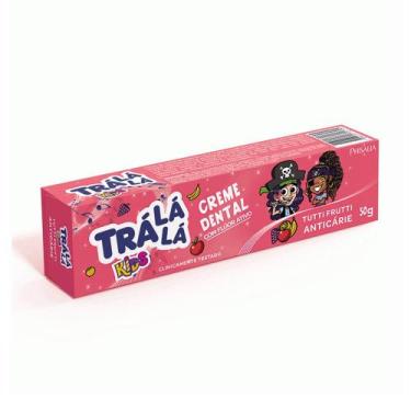 Imagem de Creme Dental Tra La La Kids Tutti Frutti 50Gr - TRA-LA-LA