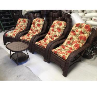 Imagem de Conjunto Poltronas Fibra Sintética Para Área Interna E Externa Fibra Cor Argila