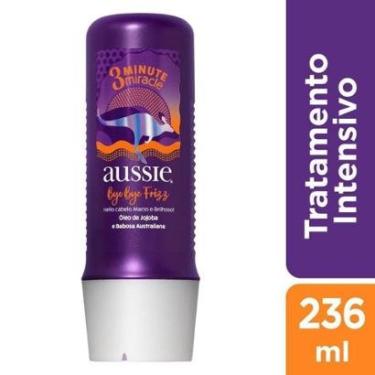 Imagem de Tratamento Aussie Bye Bye Frizz 3 Minute Miracle Óleo de Jojoba e Babosa Australiana 236ml-Unissex