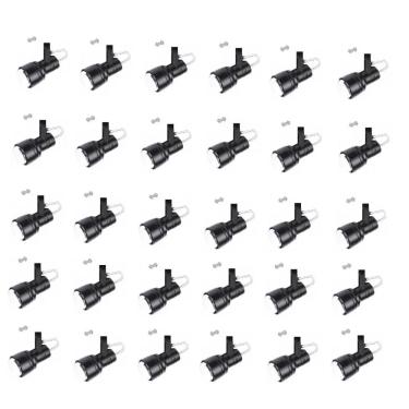 Imagem de Kit 30 Spot Trilho Perfilado Eletro calha Par20 Bulbo OL4