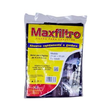 Imagem de FILTRO PARA EXAUSTOR MAXFILTRO - 3 UNIDADES