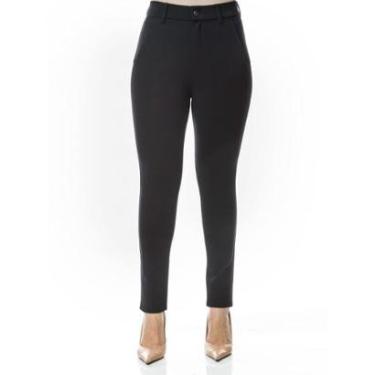 Imagem de Calça Feminina Montaria Cintura Alta Com Bolsos Crocker - 49948-Feminino