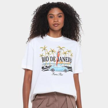 Imagem de Camiseta Farm Media Brasileirinho Rio Feminina-Feminino