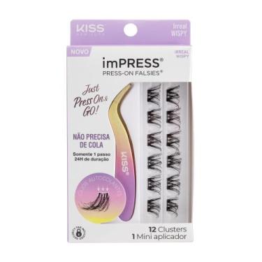 Imagem de Cílios Postiços imPRESS Mini KIT Irreal Wispy - Kiss New York