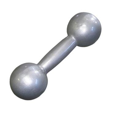 Imagem de Halter 7kg Emborrachado PVC - Rythmoon, Prata