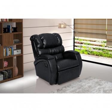 Imagem de Poltrona Reclinável Imperial Papai Mamãe Motorizada Corissimo Preto Império Estofados