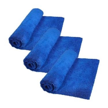 Imagem de Kit 3 Toalhas Microfibra 40x60 Limpeza Automotiva detalhada - Vonixx