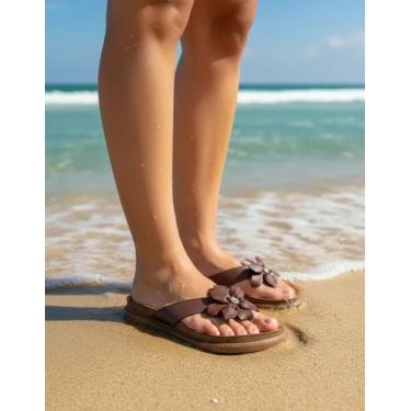 Imagem de Sandália Papete Feminina Beira Rio Confortável Original, Marrom, 36