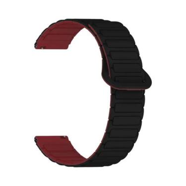 Imagem de Pulseira De Silicone Magnética Macia Amazfit Helio Sport - Acessório D