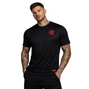 Imagem de Camiseta Flamengo Poliamida Com Logo Gel  Premium-Masculino