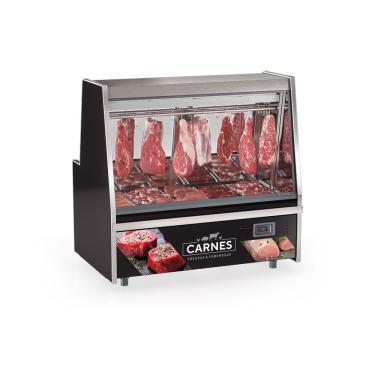 Imagem de Balcão Frigorifico Turino GATS150 Preto Gelopar 220V