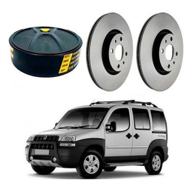 Imagem de Disco Freio Dianteiro Doblo Adventure 1.8 2004 A 2010 - Fremax