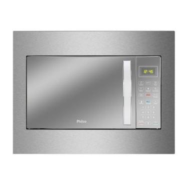 Imagem de Micro-ondas de Embutir 28L Philco Limpa Fácil 1400W PMB30E, 110V