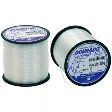 Imagem de Linha de Pesca Mazzaferro Dourado Branca 0.90mm 346m 250g