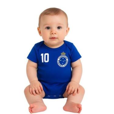 Imagem de Body de Bebê Mesversario Temático Time Futebol Só body, P