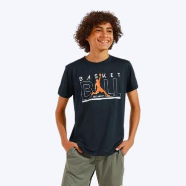 Imagem de Camiseta Manga Curta Dryfit Basket Ball Juvenil Menino Banana Danger 5