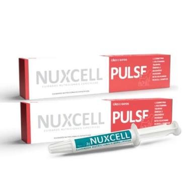 Imagem de Kit 2 Nuxcell Pulse Suplemento Nutricional Cães Gatos Biosyn
