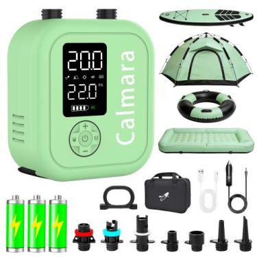 Imagem de Bomba de Ar Calmara B1 Sem Fio 10000mAh 22 PSI para SUP