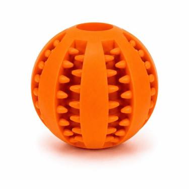 Imagem de Bolinha Brinquedo Pet Petisco para Cães em Silicone 5cm - Sem Marca, L