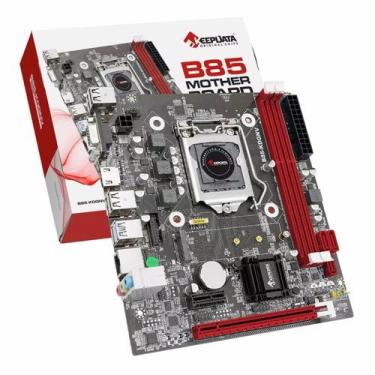 Imagem de Placa Mãe Keepdata B85-KDGNV DDR3 Socket LGA 1150 Chipset - Intel