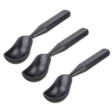 Imagem de Kit 3 Colher Pegador de Sorvete Concha em Alumínio Profissional Weck