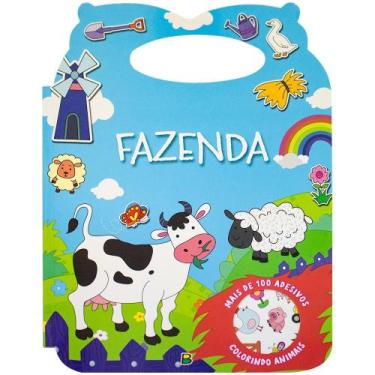 Imagem de Livro - Colorindo animais - Um livro com alça: Fazenda