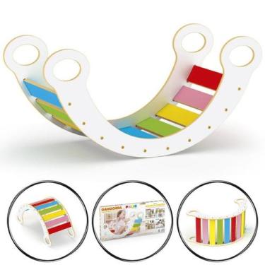 Imagem de Gangorra Pikler Mdf Infantil Multiplas Funções Para Crianças - Junges