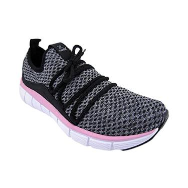 Imagem de Tênis Moviz Esporte Confort Feminino Cor:Cinza;Tamanho:35