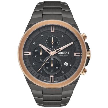 Imagem de Relógio Orient Masculino Ref: Mtssc040 G1gx Cronógrafo Bicolor