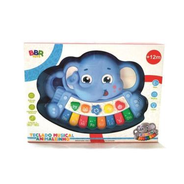 Imagem de Teclado Musical Bbr Toys Animalzinho Ref R2990