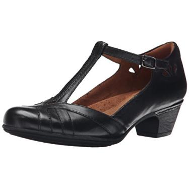 Imagem de Cobb Hill Angelina Pump feminino, Couro preto, 39