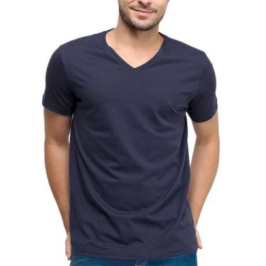 Imagem de Camiseta Forum Slim Azul Masculino